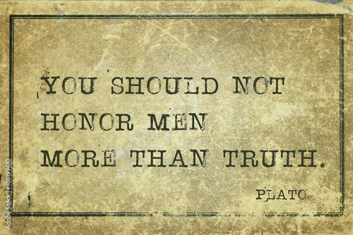 honor men Plato
