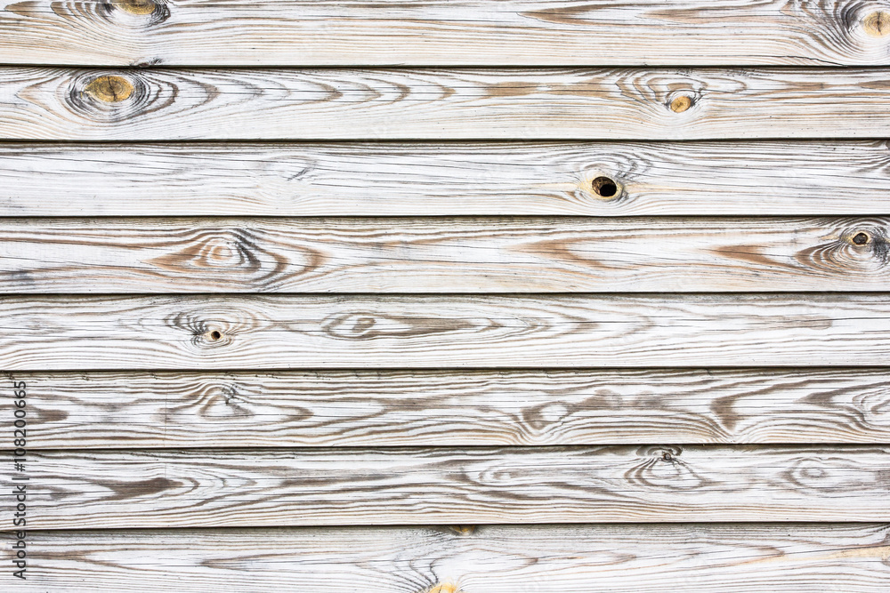 Naklejka premium Grunge natural wooden desks background.