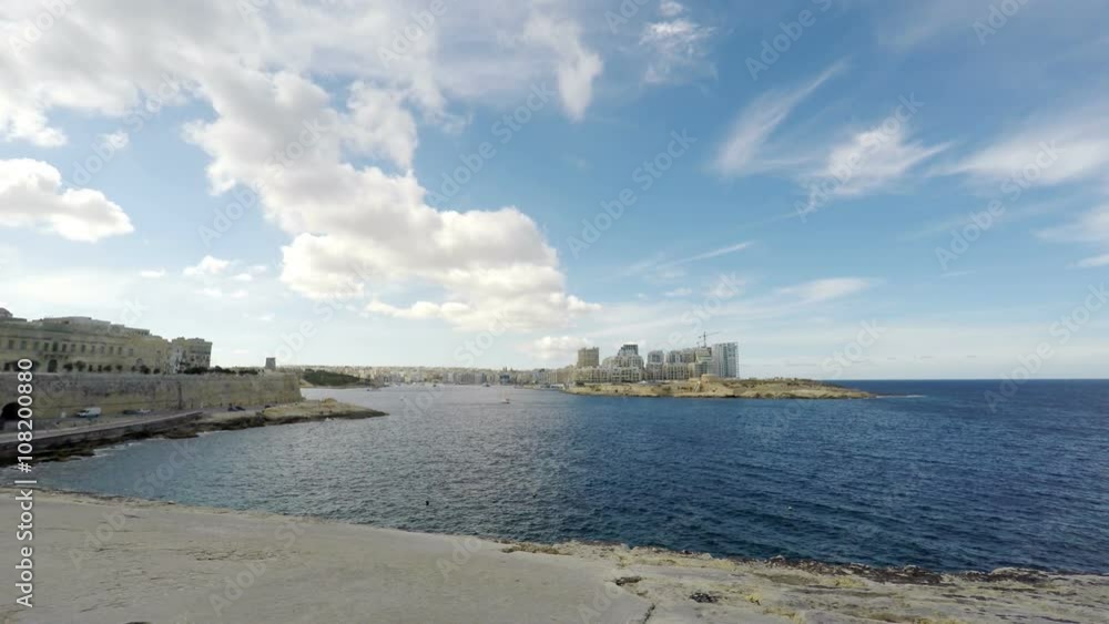 Sliema, Promenade, Mediterranean Sea, Republic of Malta, Real Time, 4k
Sliema, Promenade, Mediterranean Sea, Republic of Malta, Real Time, 4k