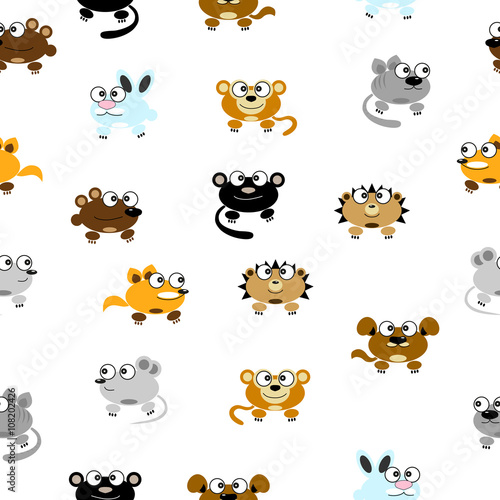 Cartoon funny animals