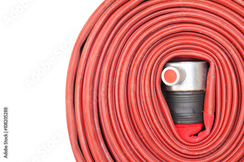 Red hose fire through use