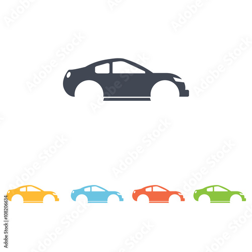 automotive body icon