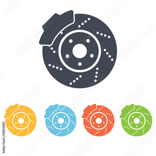 disc brake icon