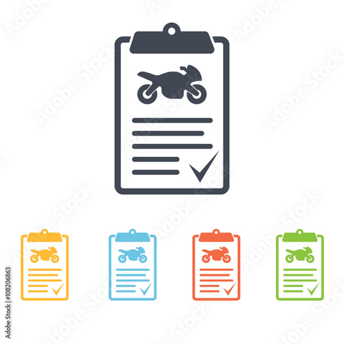 vehicle inspection icon
