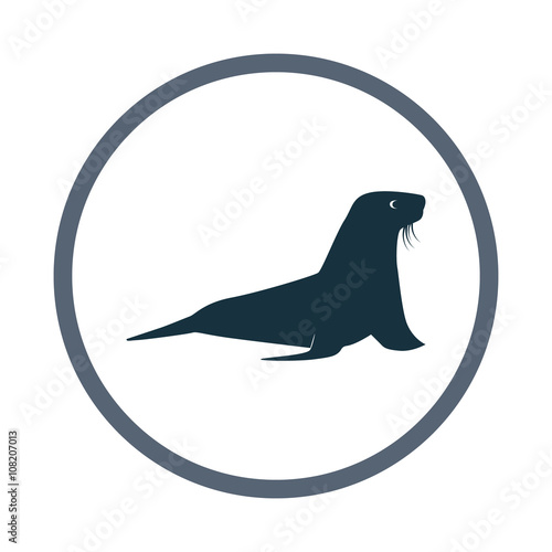 Sea lion icon