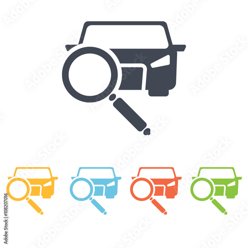 Car diagnostics icon