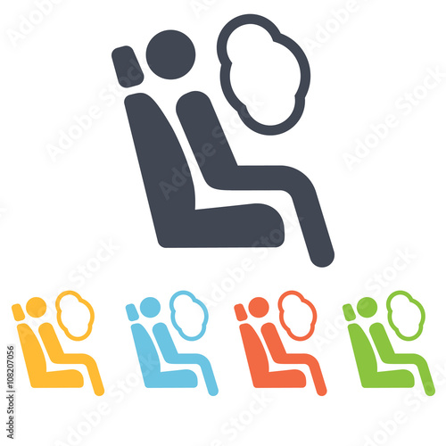 Crash test icon