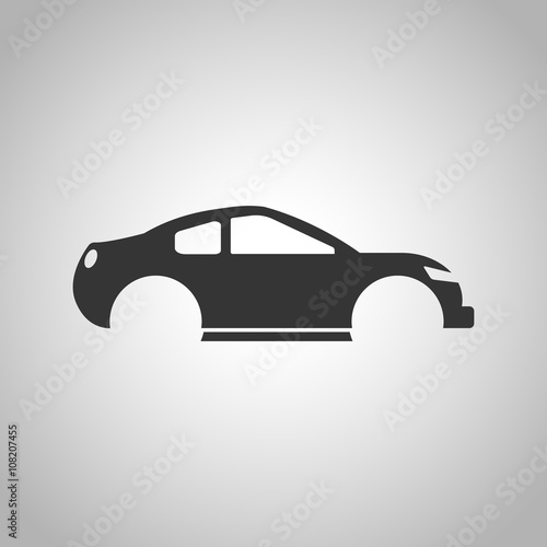 automotive body icon