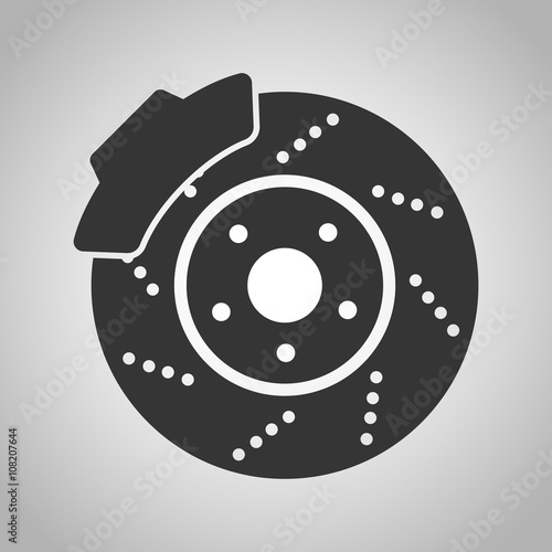 disc brake icon