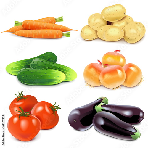 Vector Vegetables