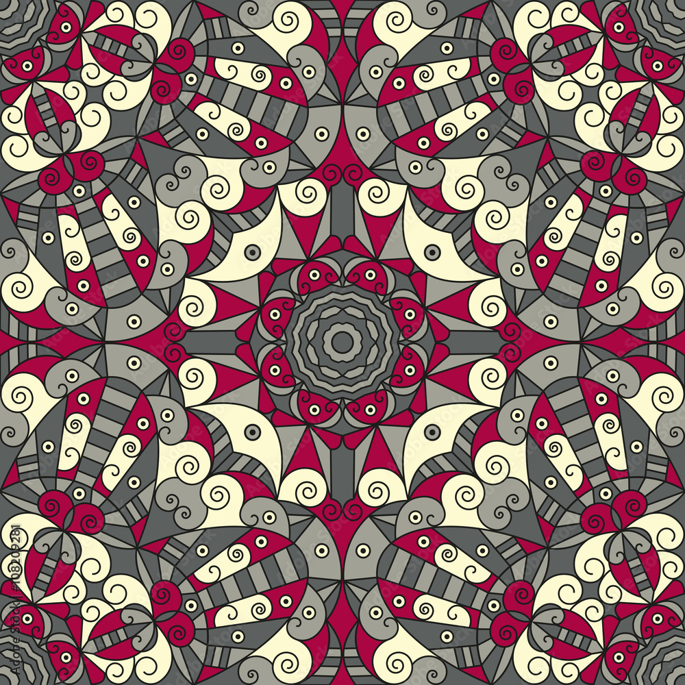 Naklejka premium Abstract patterned background