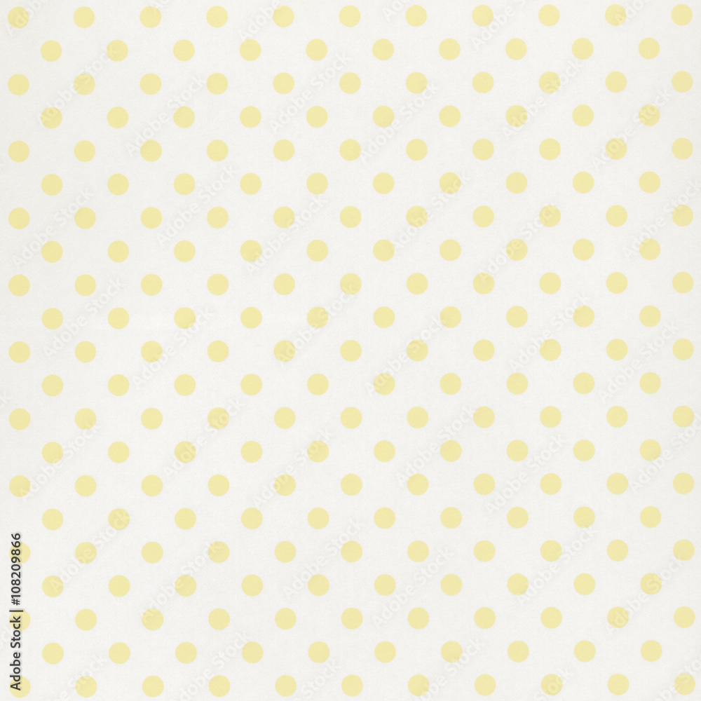 White paper background with yellow dot pattern White paper background with yellow dot pattern