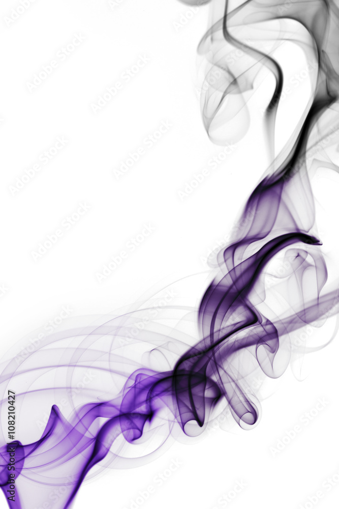 Abstract smoke on white Abstract smoke on white
