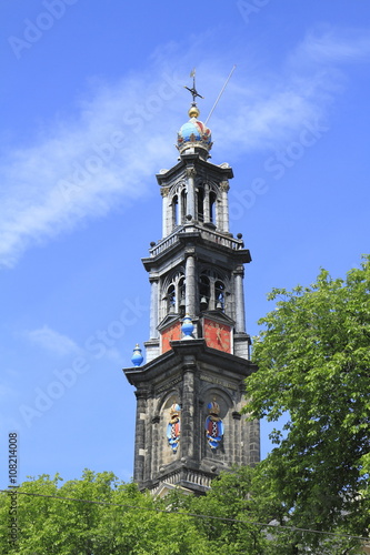 Westerkerk in Amsterdam in the Netherlands photo