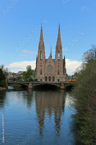 Kirche L´eglise Saint Paul in Straßburg