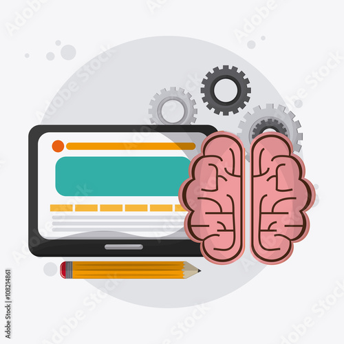 SEO graphic design, vector illustration