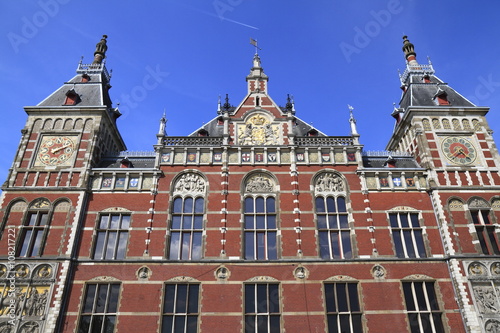 Facade of Amsterdam Centraal