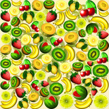 Summer Fruits Juicy Pattern 