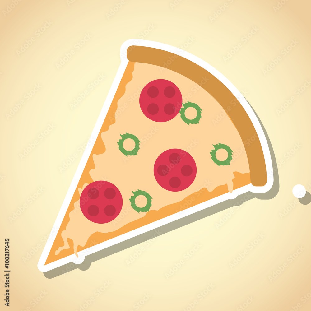 pizza icon design, vector illustration pizza icon design, vector illustration