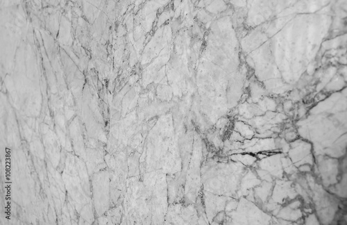 White marble patterned texture background. Marbles of Thailand, Black and white.for design.