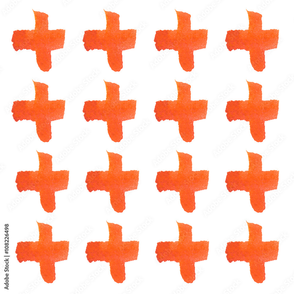 Obraz premium Watercolor elements and illustrations