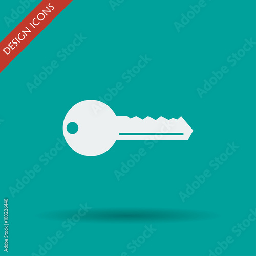 Key vector icon