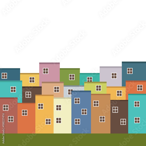 Colorful Houses For Sale / Rent. Real Estate