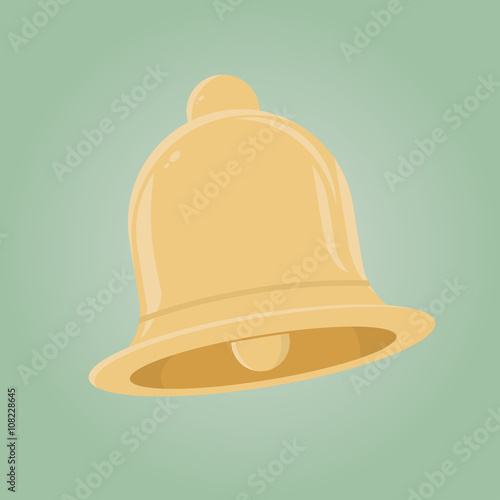 retro cartoon bell
