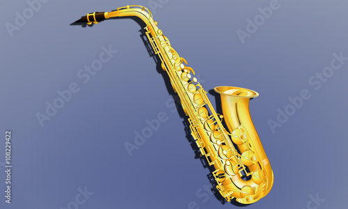 Saxophone alto.