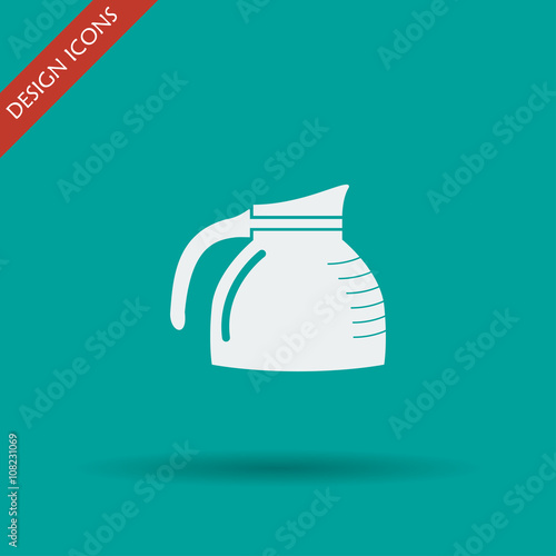 vector kettle icon