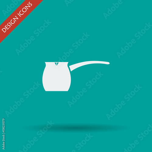 vector kettle icon