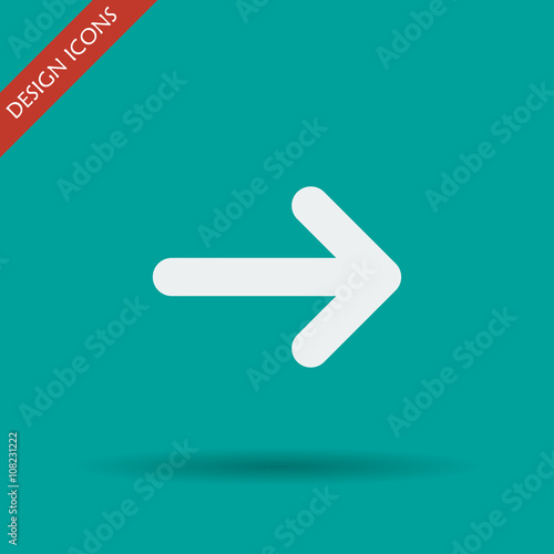 Vector icon arrow