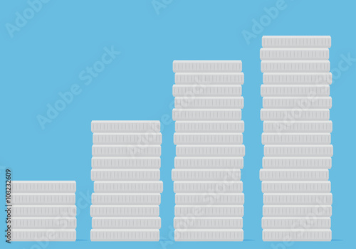 Coin stock silver money