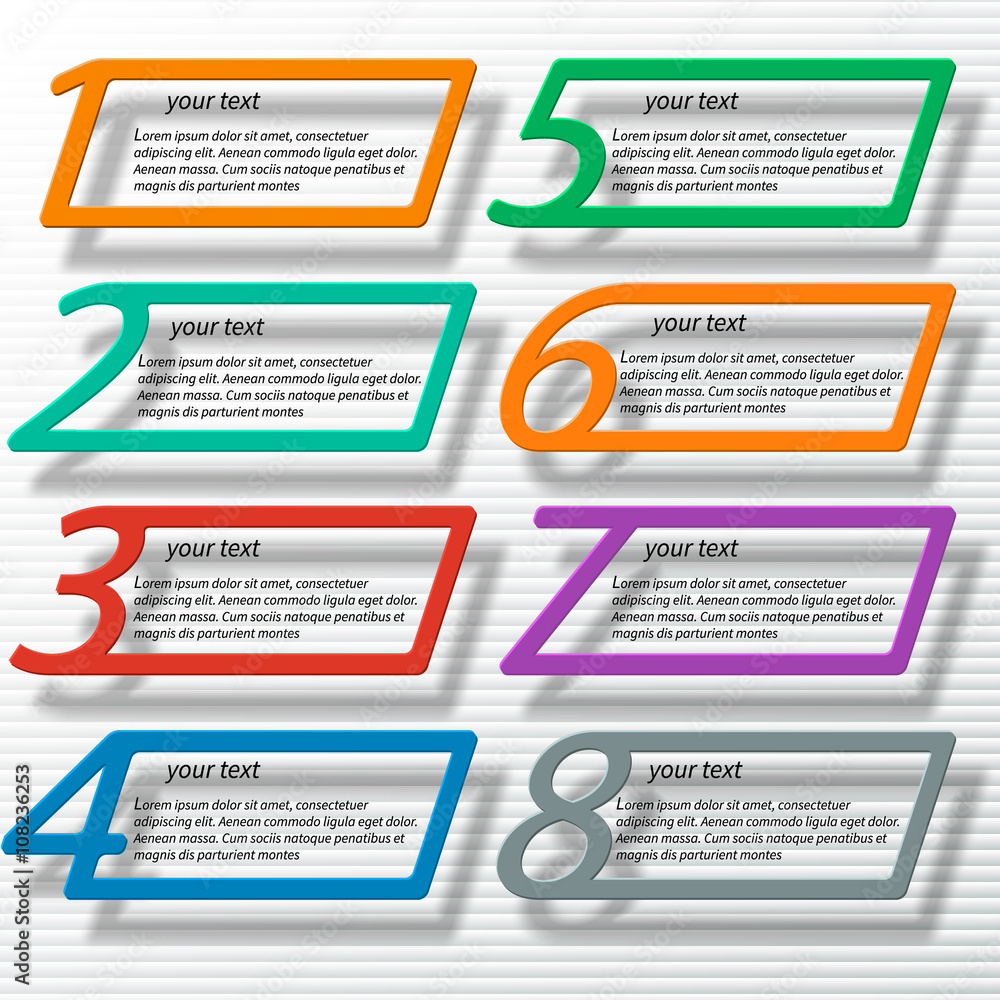 Abstract 3D Paper Infographics Abstract 3D Paper Infographics