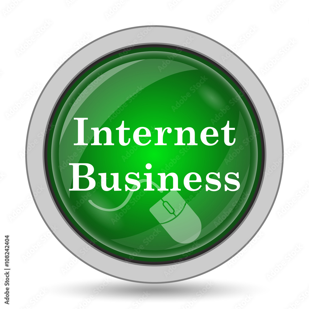 Internet business icon Internet business icon