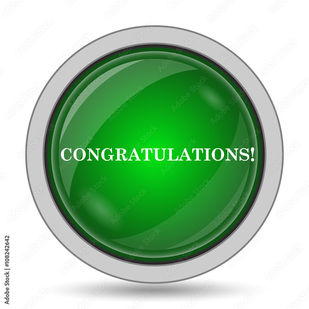 Congratulations icon Congratulations icon