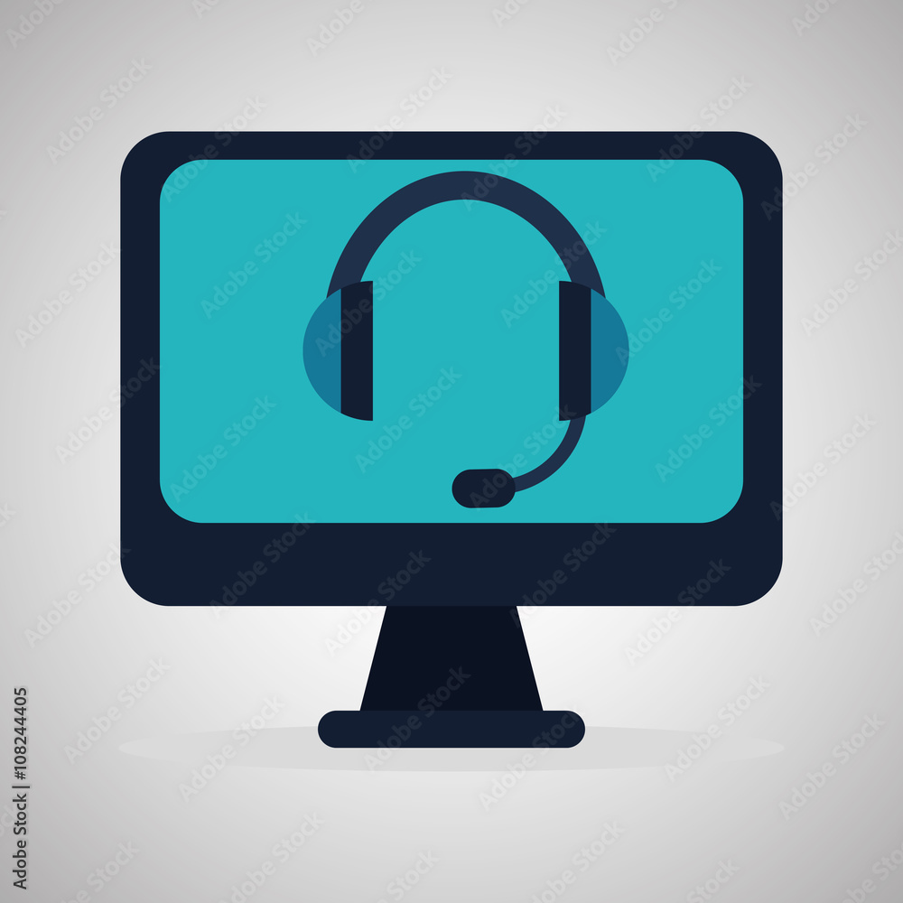 Illustration design of call center, editable vector Illustration design of call center, editable vector