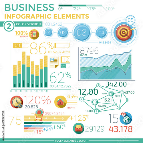 Business Infographic Elements