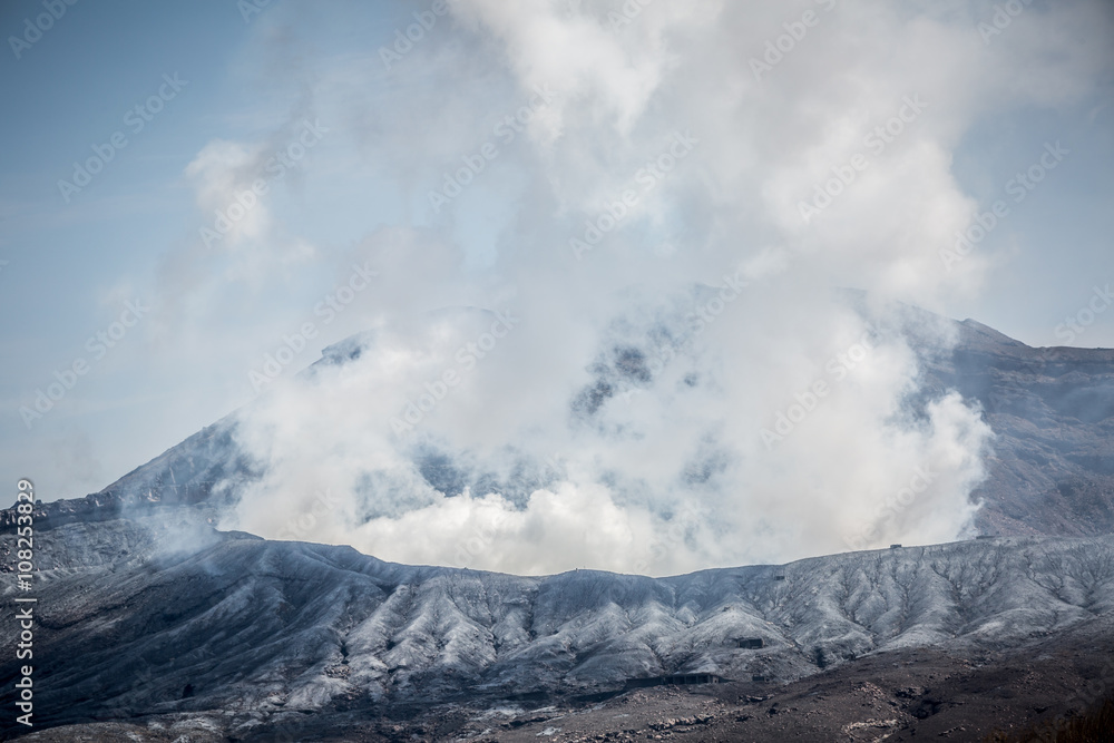 Top of Mount Aso