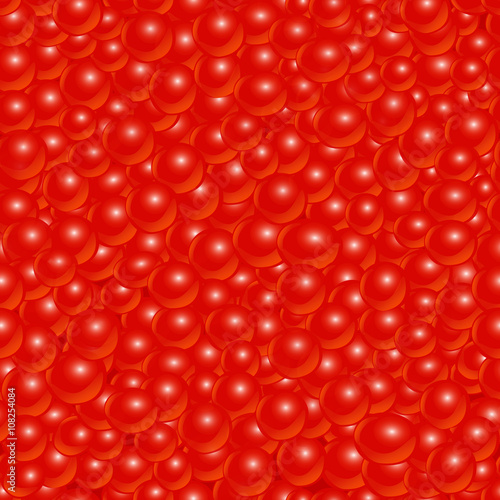 seamless pattern with caviar