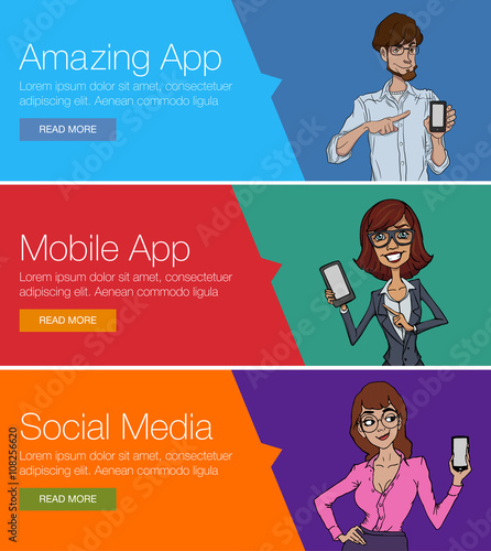 Web banner for presentation. 