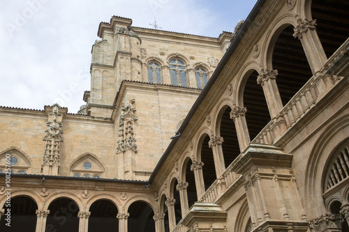 Facade of San Esteban Convent, Salamanca