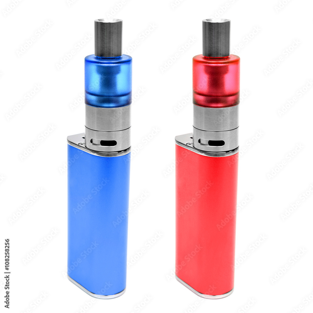 E-cigarette, device for vaping isolated on white isolated on white background E-cigarette, device for vaping isolated on white isolated on white background