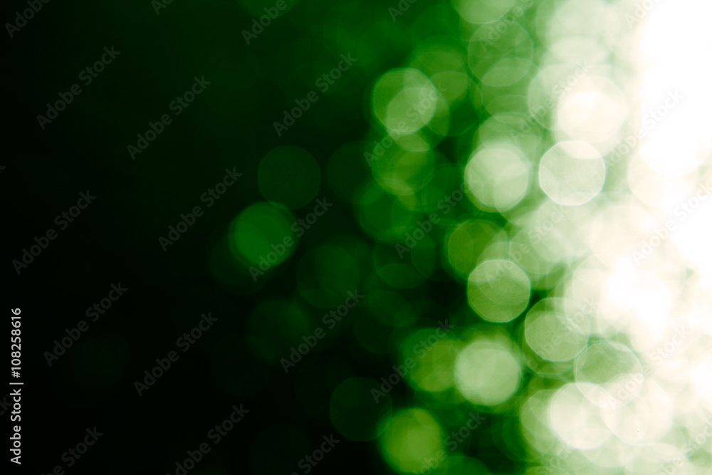 Obraz premium green sparkling background