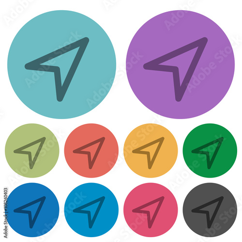 Color direction arrow flat icons Free Download Color direction arrow flat icons - GFXLoad