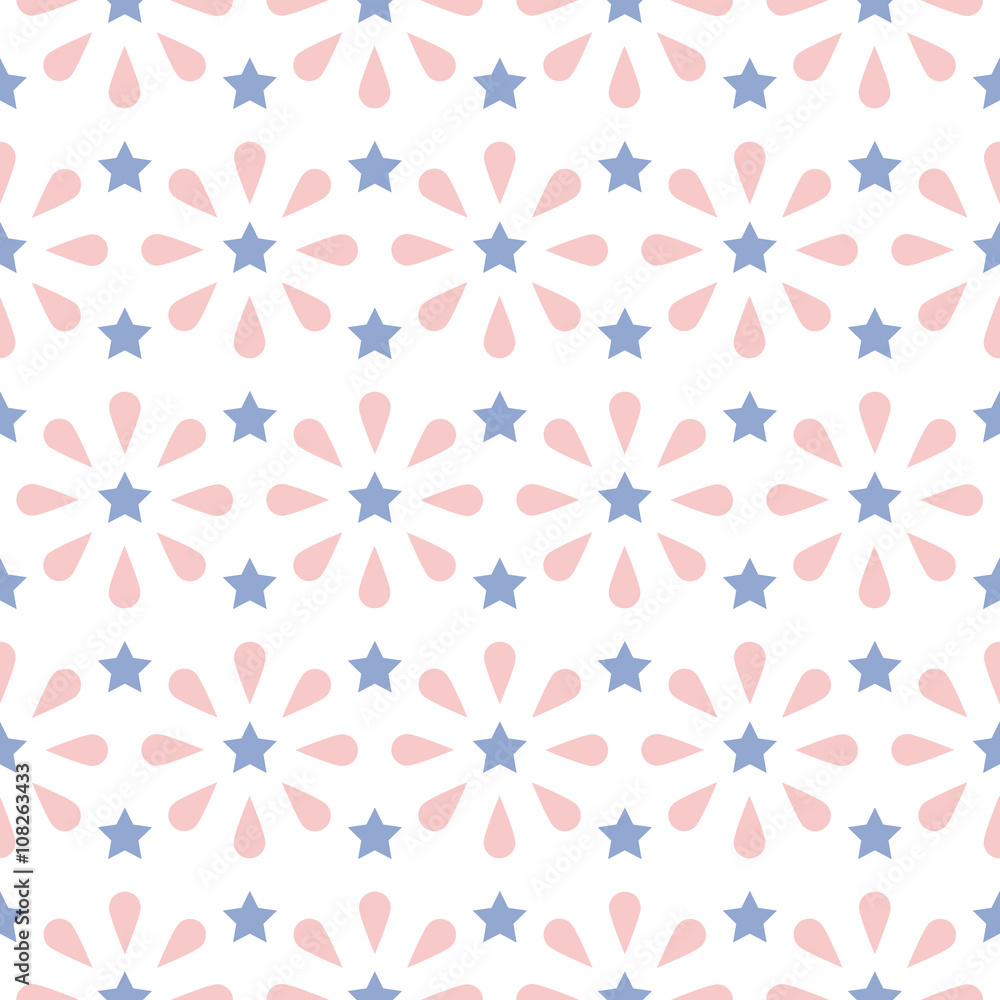 Geometric seamless pattern in color of the year 2016. Abstract simple line branches design. Rose quartz and serenity violet colors. Geometric seamless pattern in color of the year 2016. Abstract simple line branches design. Rose quartz and serenity violet colors.