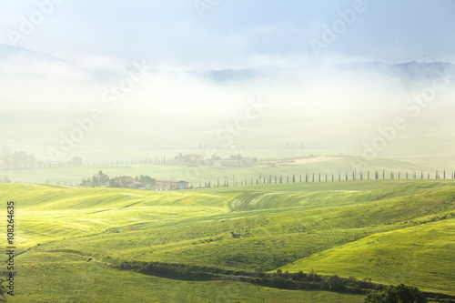 Tuscany, panoramic landscape - Italy © fotoluk1983