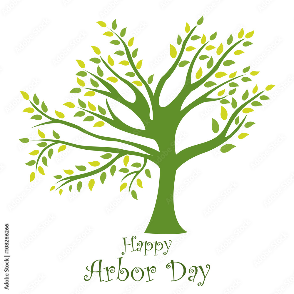 Obraz premium Arbor Day