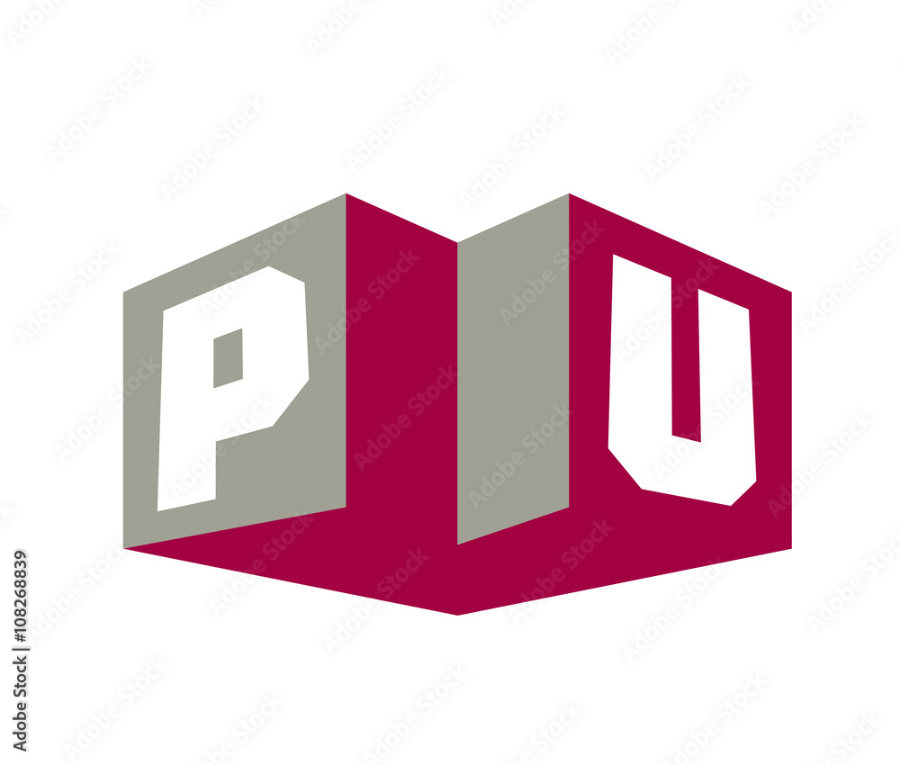 PU Initial Logo for your startup venture PU Initial Logo for your startup venture