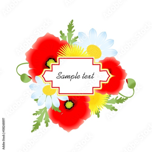 the flower template